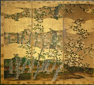 Flowers of Camellias by Japanese School